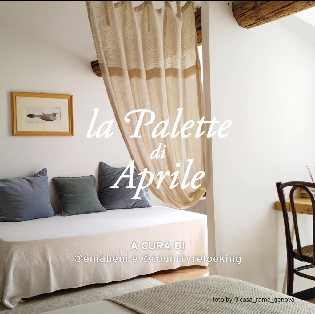 La #Palettedelmese di&nbsp;Aprile