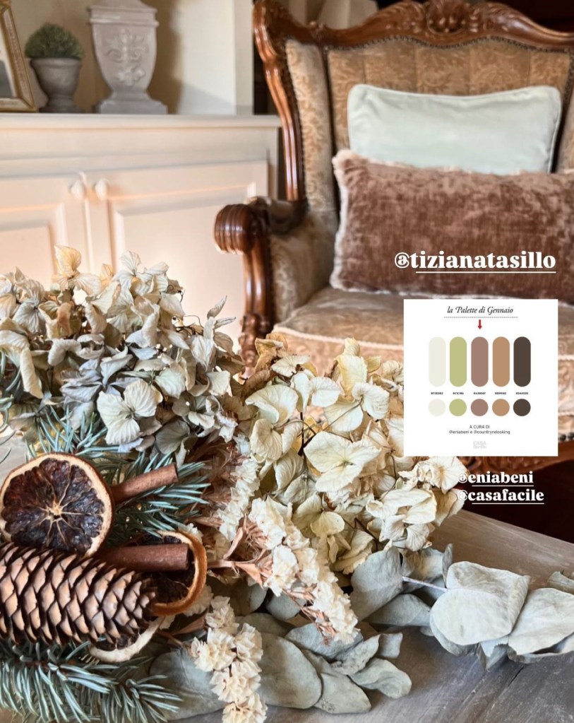 palette del mese, palette, country relooking