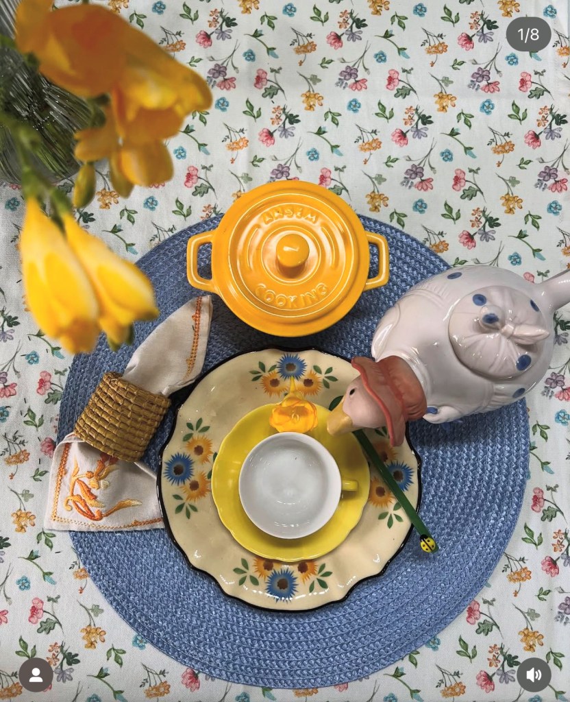 palette di marzo - tavola